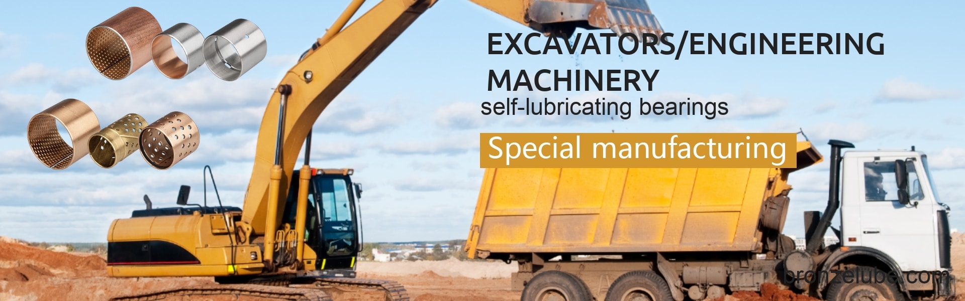 Engineering Machinery bronze bushings excavator