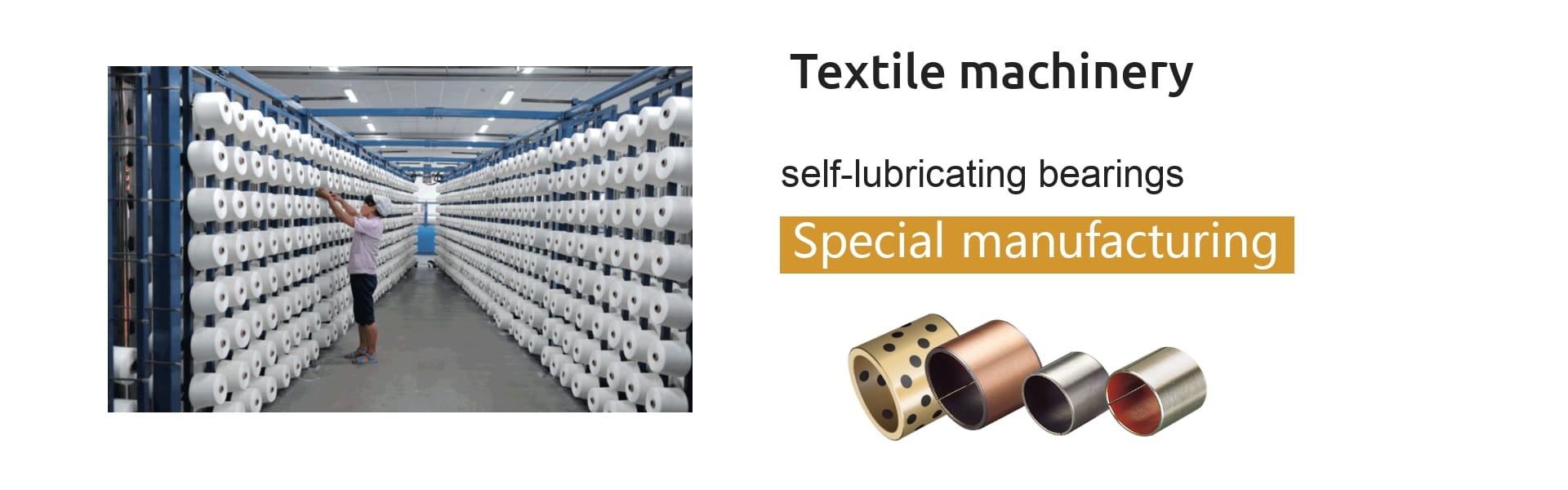 self-lubricating bronze bushing
