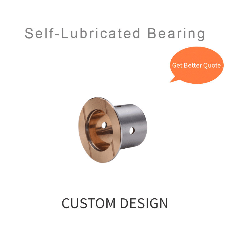flange bimetal bearings