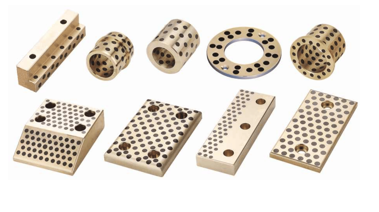 Aluminum Bronze with Graphite Plugs Wear Plate