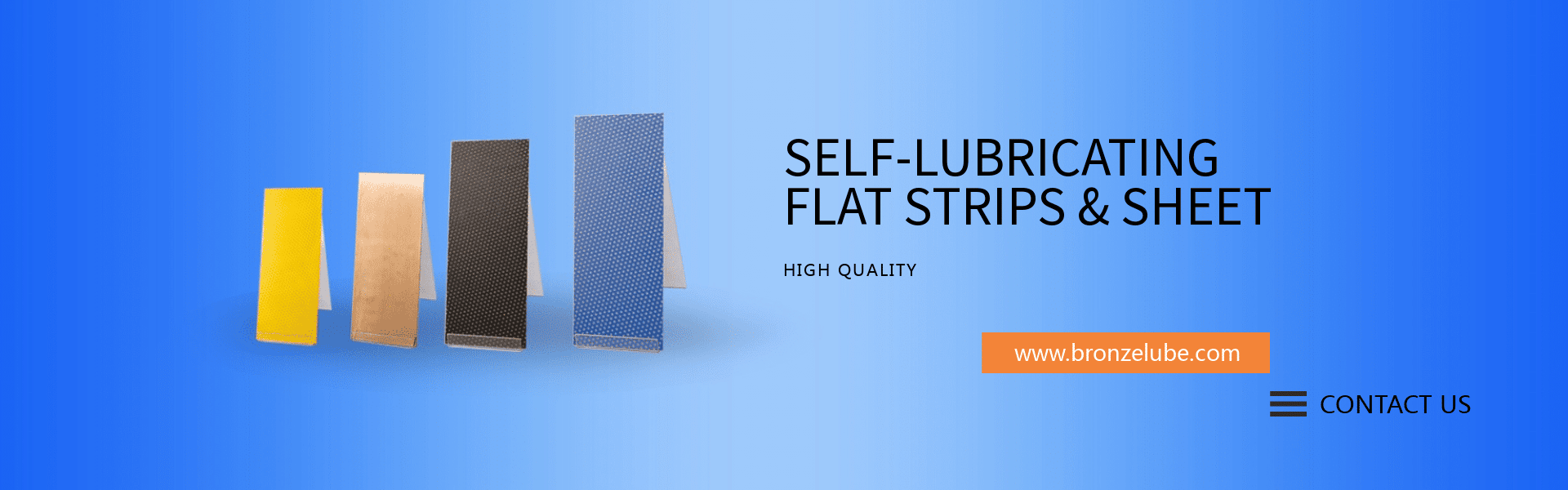self-lubricating strips & sheet