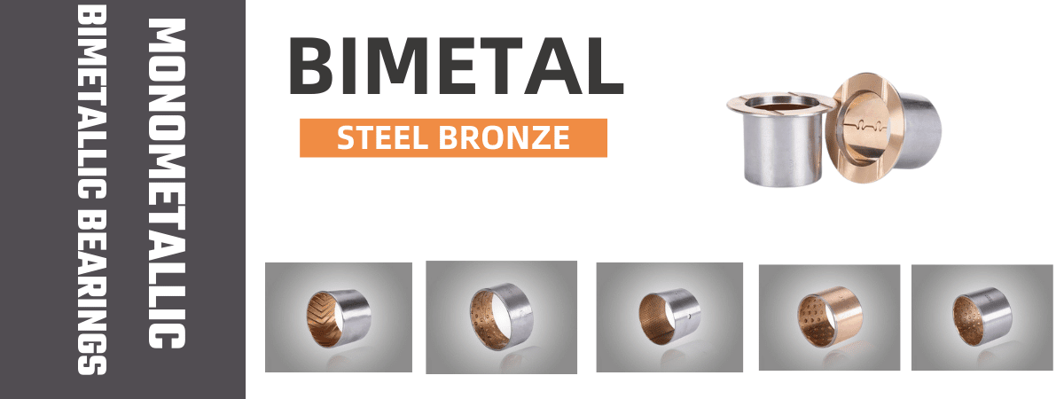 monometallic and bimetallic bearings.