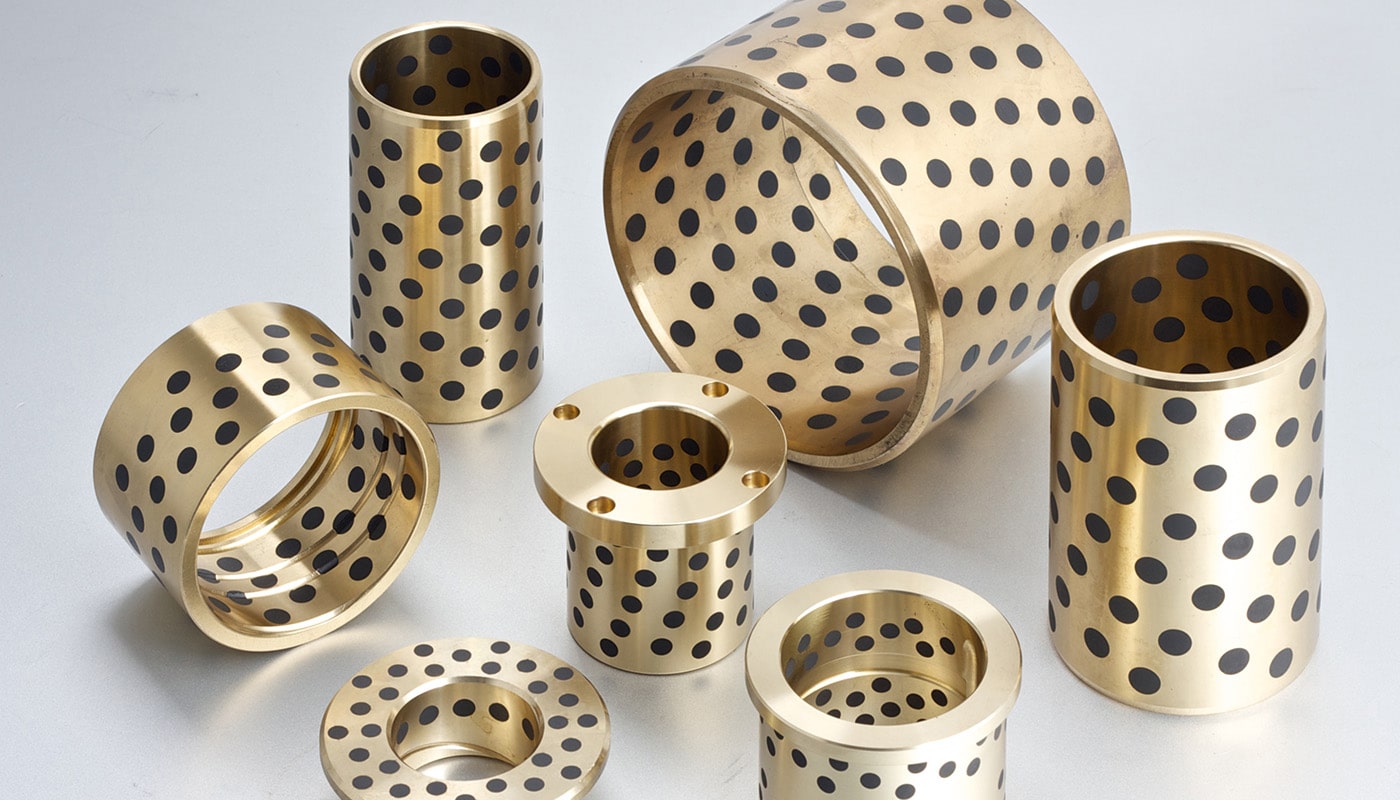 graphite filled bronze bushing