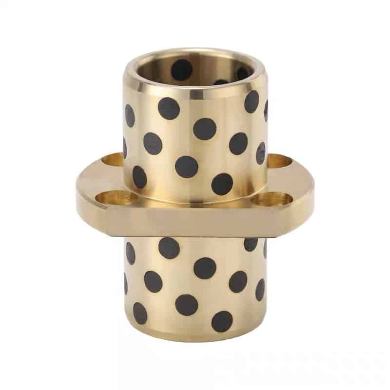 Bronze bearings: Graphite Plugged Alloys and Grooved Materials (SLP)