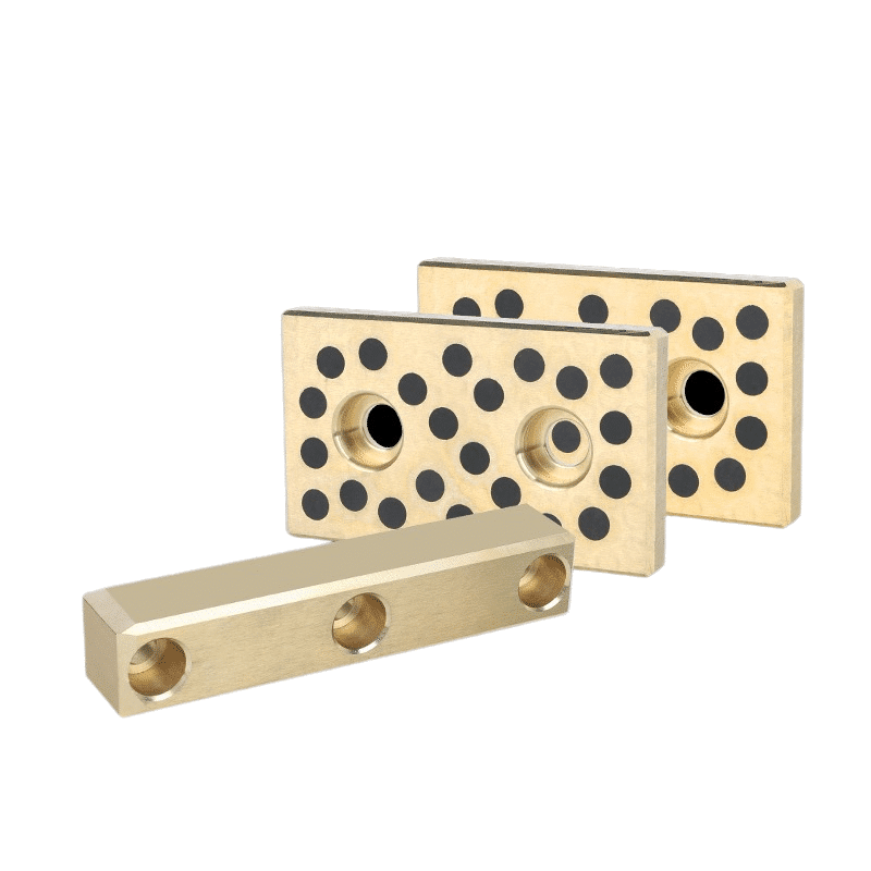 Graphite plate - Custom Graphite plate bronze-graphite sliding bearings/plates bronze plates with graphite pads